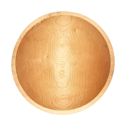 17" Maple Serving Bowl