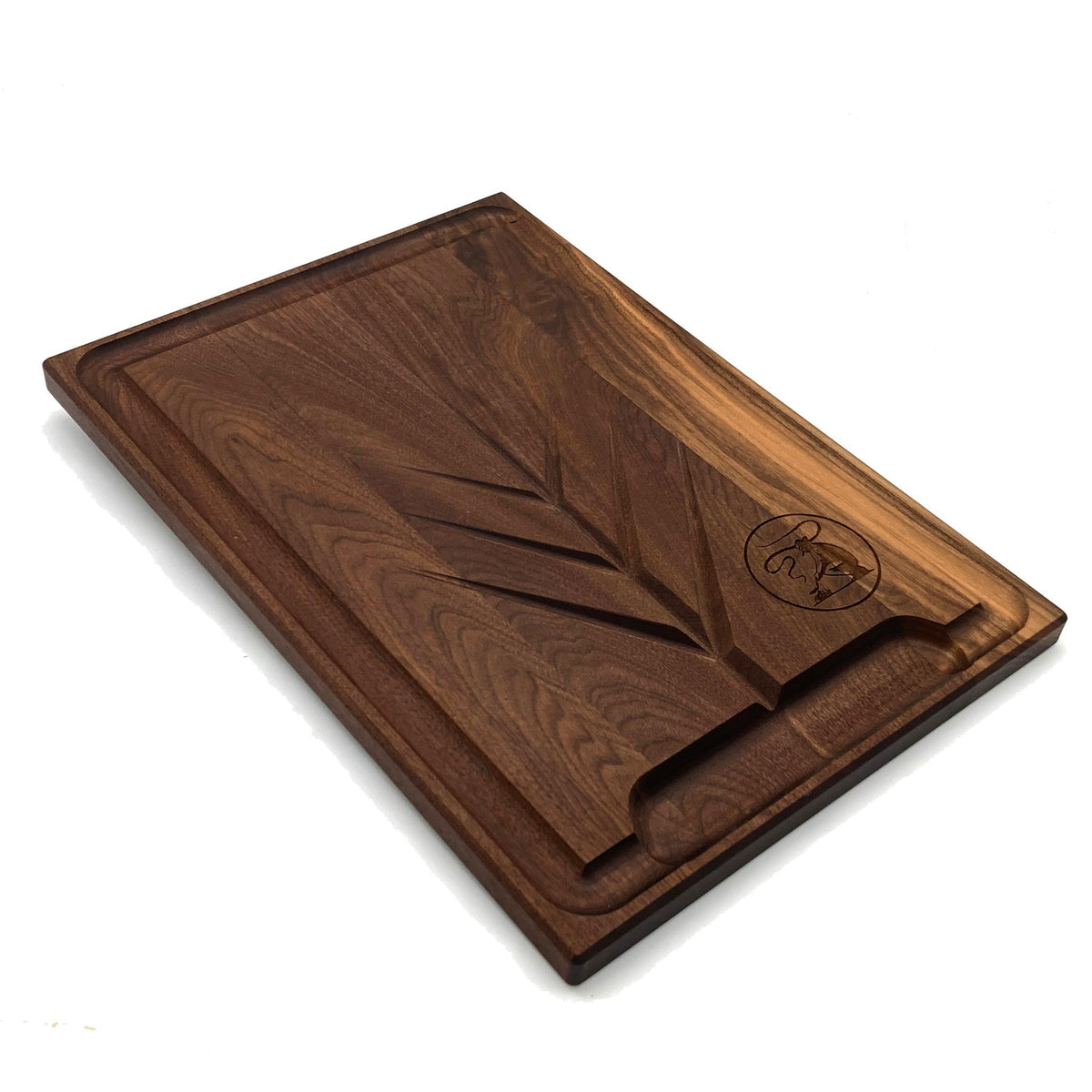 Black Angus Walnut Carving Board-20" x 14"