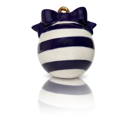 Nora Fleming Mini Deck the Halls Blue Ornament
