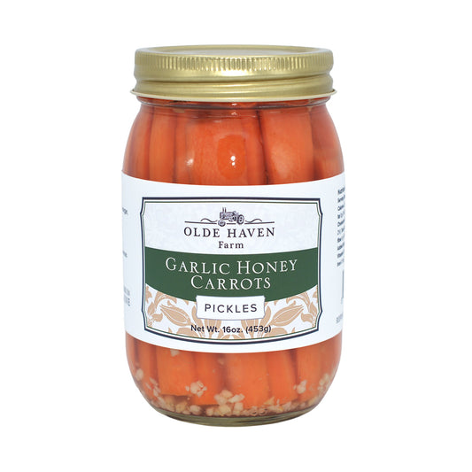 Garlic Honey Carrot Pickles