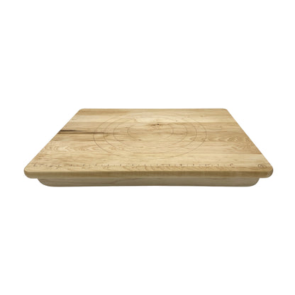 Pastry board front view of board.  